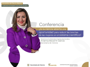 ¿Es la ciencia abierta una oportunidad para reducir las brechas de las mujeres en el sistema científico?